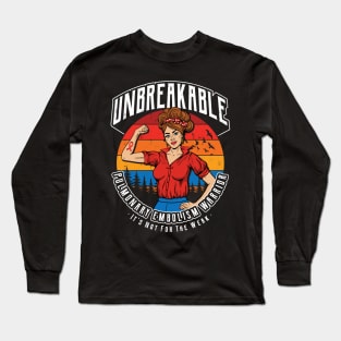 Unbreakable Pulmonary Embolism Warrior Long Sleeve T-Shirt